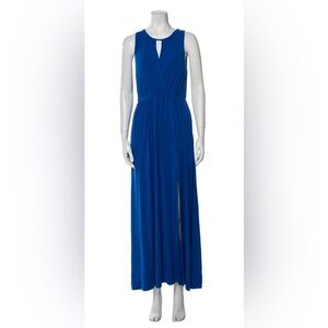 Neiman Marcus Cobalt Blue Modal Maxi Dress medium